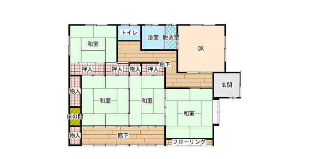 detached 宮城県宮城郡松島町高城字元釜家 地図を見る
