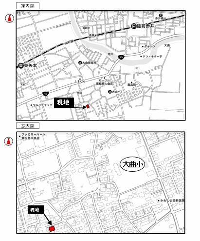 detached 宮城県東松島市大曲字堺堀