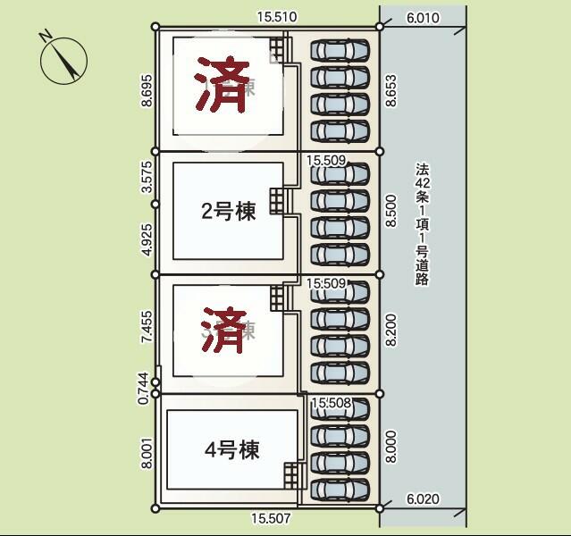 detached 宮城県柴田郡大河原町字新東 地図を見る
