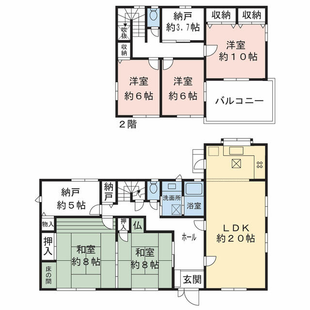 detached 宮城県亘理郡山元町鷲足字中道