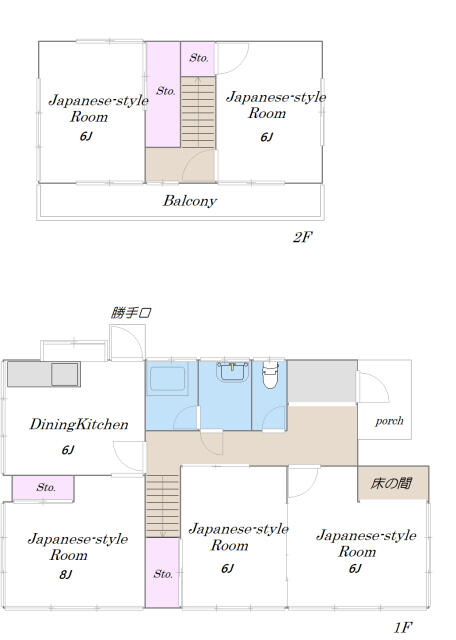 house for sale in 仙台市, Miyagi | ¥5,800,000 | 5DK | Akiyama house find…