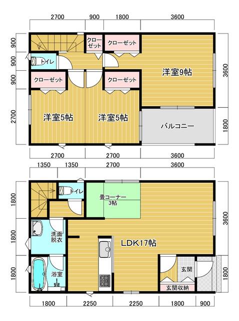 detached 宮城県柴田郡大河原町字新東 地図を見る