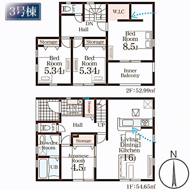 detached 宮城県岩沼市早股字松原 地図を見る