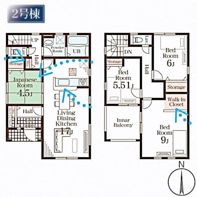 detached 宮城県岩沼市栄町２丁目 地図を見る