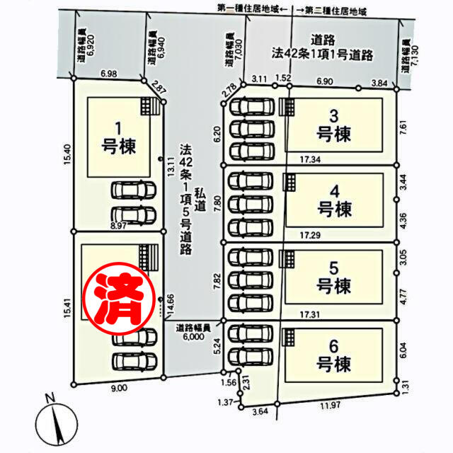 detached 宮城県黒川郡大和町吉岡字西原 地図を見る
