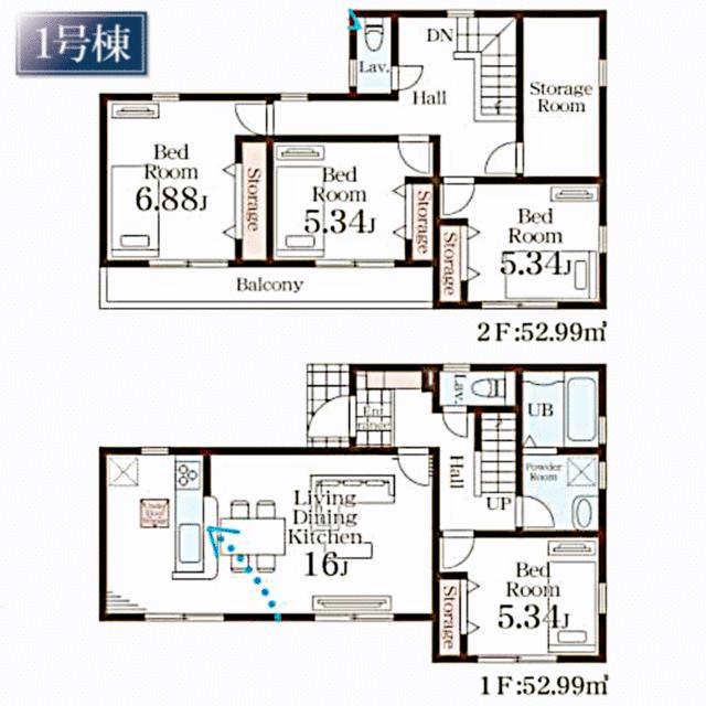 detached 宮城県岩沼市中央４丁目 地図を見る