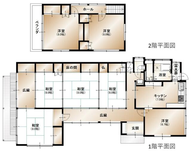 detached 宮城県遠田郡美里町北浦字下新田 地図を見る
