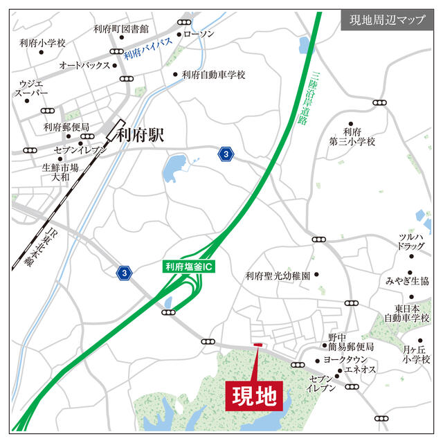 detached 宮城県宮城郡利府町加瀬字十三本塚 地図を見る