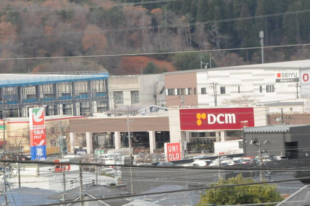 住戸からの眺望／南吉成のショッピングセンター付近　屋上から／撮影日2024-12-04