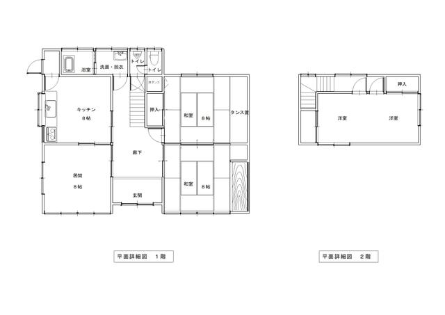 秋田県にかほ市の一戸建て | 600万円 | 4DK | 332m² | Akiyama house finder