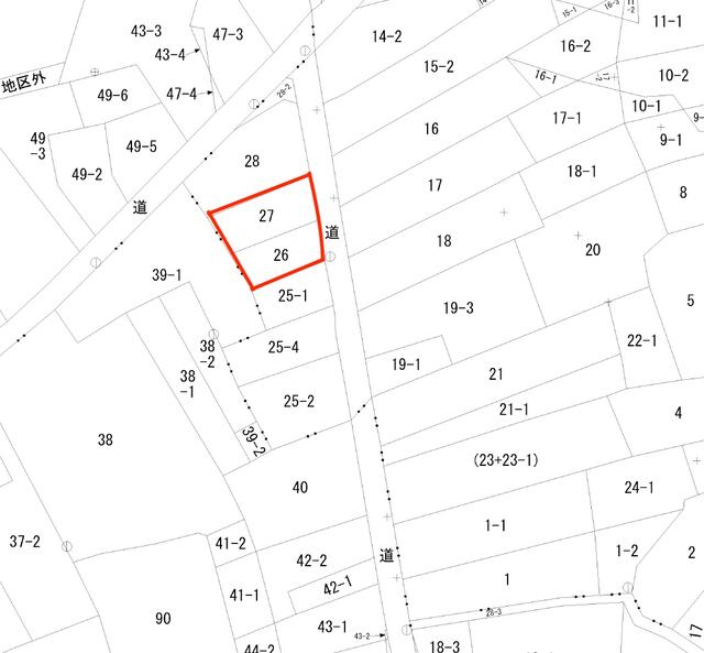 detached 秋田県北秋田市坊沢字大向 地図を見る