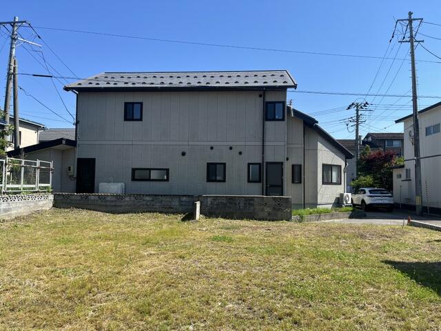 現地土地／北側から撮影