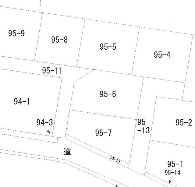区画図／公図（９５－５）