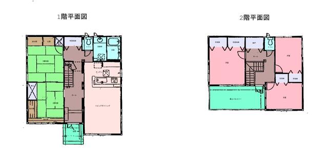 detached 秋田県にかほ市象潟町字二ノ丸 地図を見る