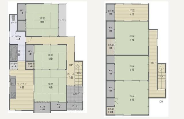 detached 秋田県雄勝郡羽後町西馬音内字上川原 地図を見る