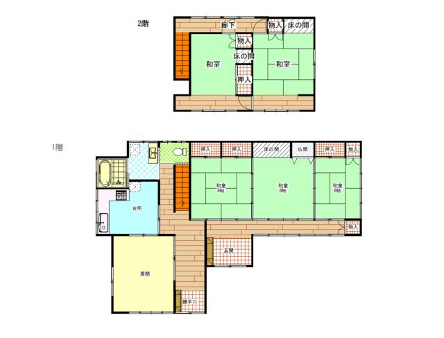 detached 秋田県男鹿市船川港増川字大宮 地図を見る