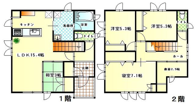 detached 青森県平川市館山前田 地図を見る