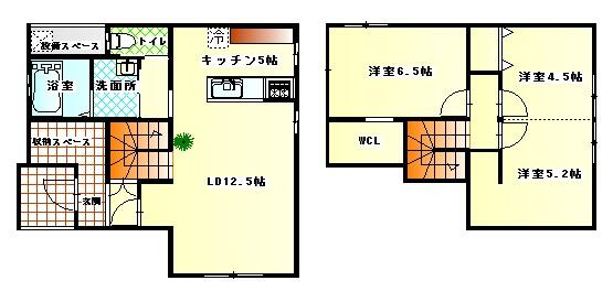 detached 青森県上北郡おいらせ町青葉５丁目