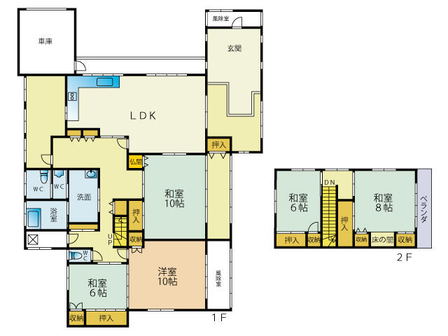 detached 秋田県仙北郡美郷町六郷字馬場 地図を見る
