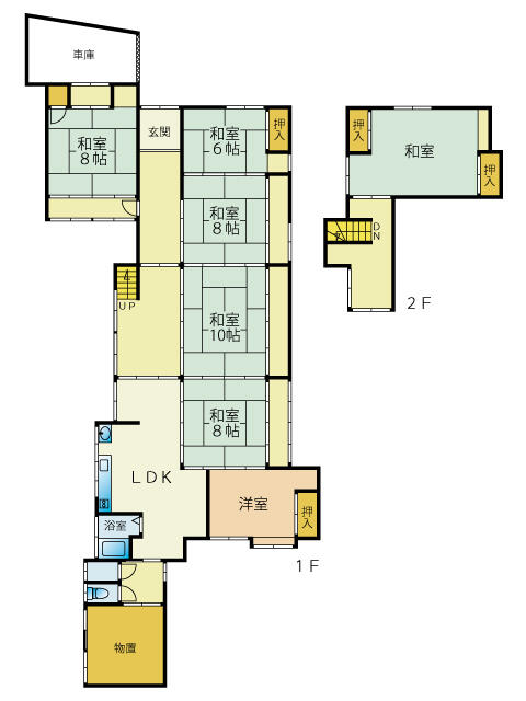 detached 秋田県大仙市角間川町字町頭