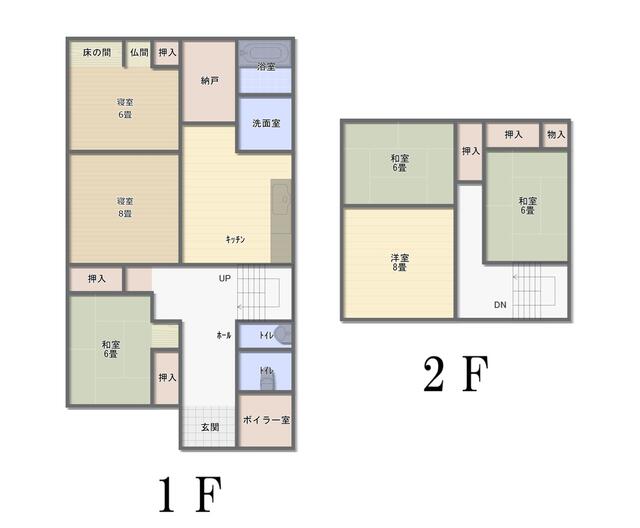 秋田県湯沢市の一戸建て | 135万円 | 6DK | 348.53m² | Akiyama house finder