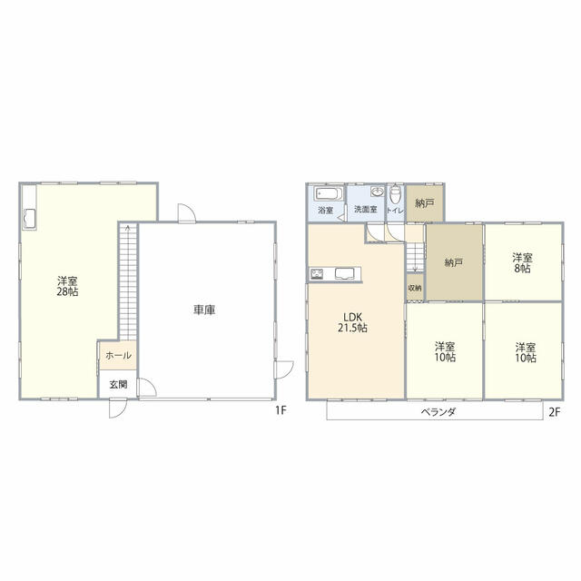 山形県山形市の一戸建て | 1680万円 | 4SLDK | 206.05m² | Akiyama house finder