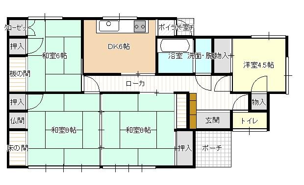 detached 山形県東置賜郡高畠町大字亀岡