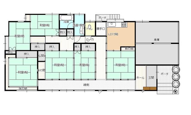 山形県米沢市の一戸建て | 390万円 | 6SDK | 401.62m² | Akiyama house finder