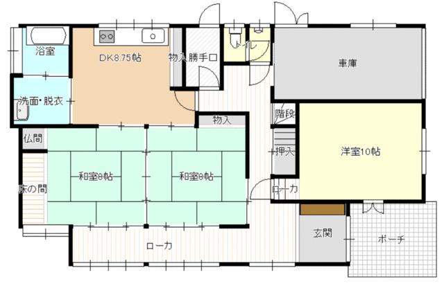 detached 山形県東置賜郡高畠町大字下和田 地図を見る