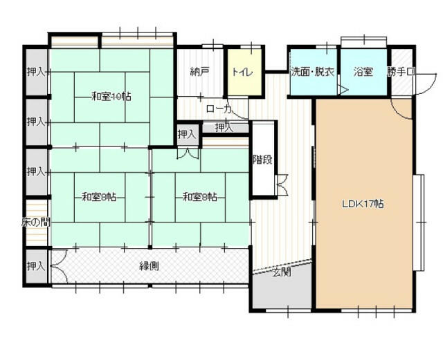 detached 山形県東置賜郡高畠町大字糠野目