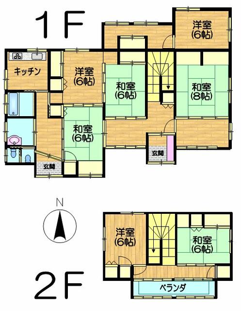 山形県米沢市の一戸建て | 365万円 | 7K | 647.47m² | Akiyama house finder