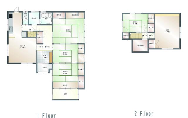 detached 山形県東田川郡庄内町余目字上梵天塚 地図を見る