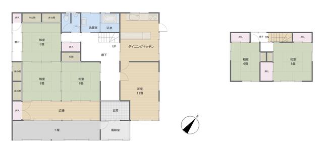 detached 山形県東田川郡三川町大字横川字家岸