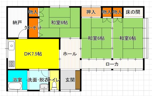 detached 山形県天童市北久野本３丁目
