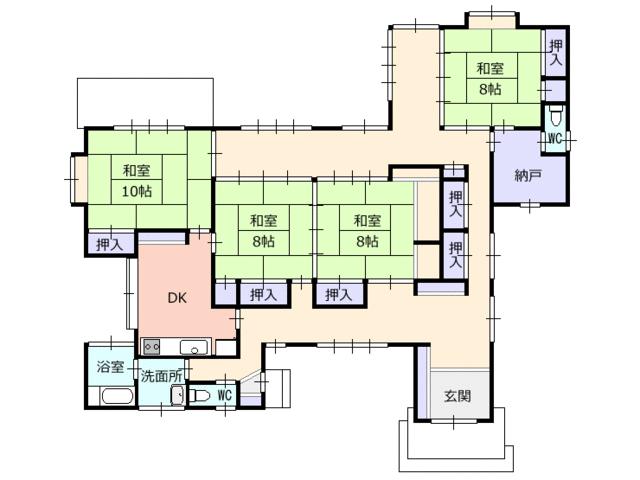 detached 山形県寒河江市大字高屋字西浦 地図を見る