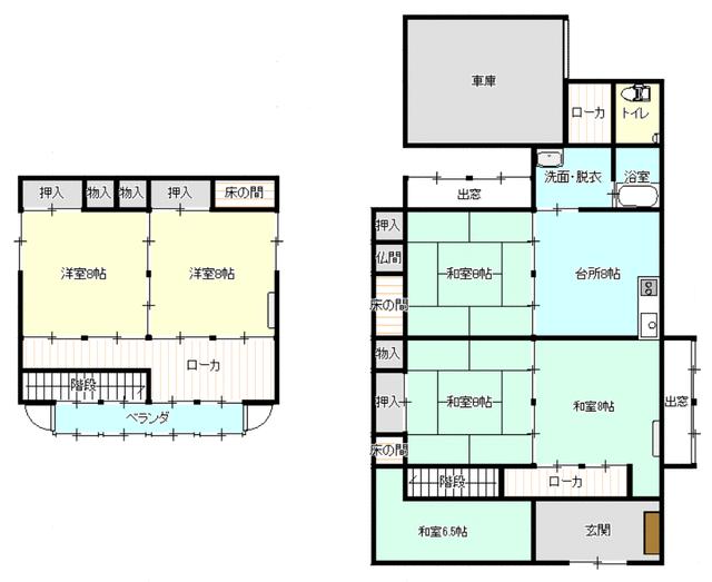 house for sale in 東置賜郡川西町, Yamagata | ¥1,200,000 | 6DK | Akiyama hous…