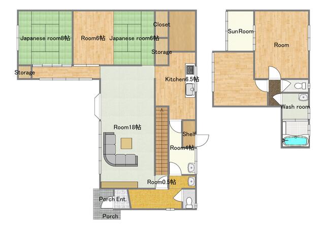 detached 山形県長井市神明町 地図を見る