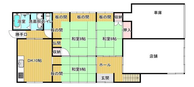 detached 山形県村山市楯岡鶴ケ町１丁目