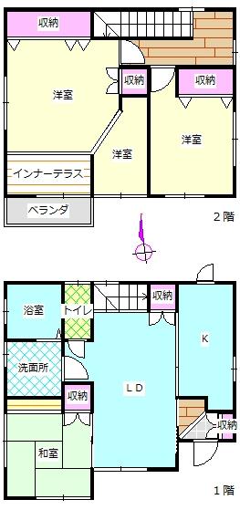detached 山形県西置賜郡飯豊町大字萩生 地図を見る