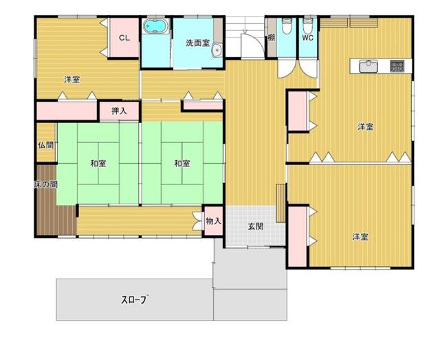 detached 山形県東置賜郡高畠町大字高畠 地図を見る