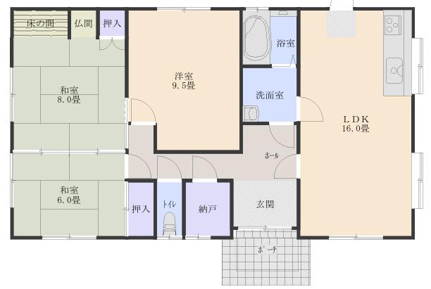 detached 山形県西置賜郡白鷹町大字横田尻