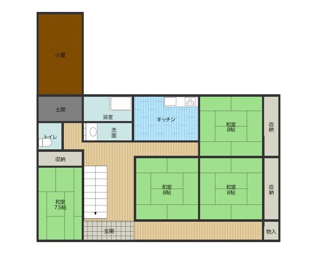 detached 山形県天童市大字蔵増甲 地図を見る