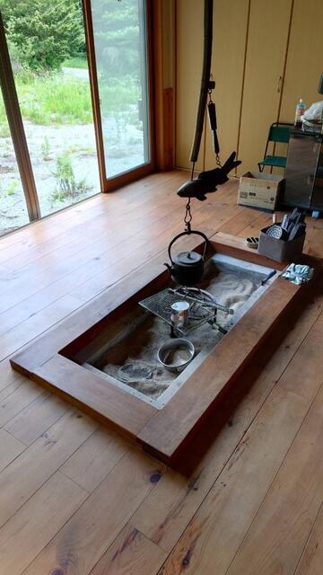 リビング以外の居室／囲炉裏