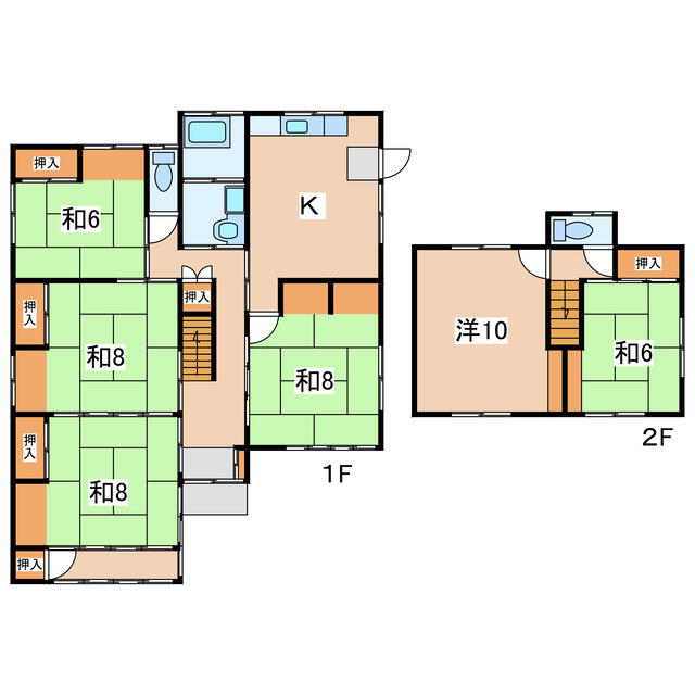 detached 福島県本宮市岩根字本郷 地図を見る