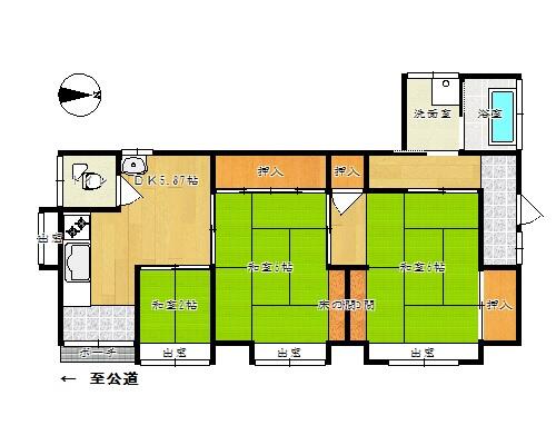 detached 福島県会津若松市西栄町 地図を見る
