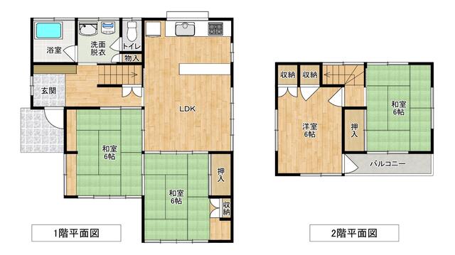 福島県福島市の一戸建て | 1130万円 | 5K | 130.64m² | Akiyama house finder