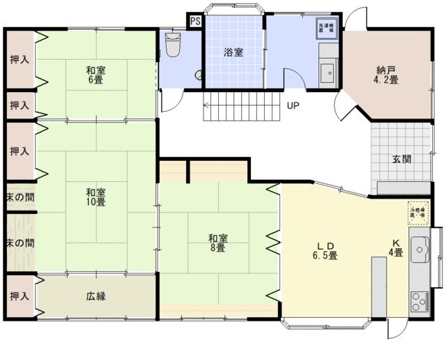 detached 福島県伊達郡桑折町字新吉町２丁目 地図を見る