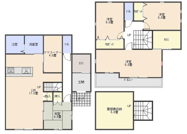 福島県喜多方市の一戸建て | 3670万円 | 4LDK | 285.39m² | Akiyama house finder