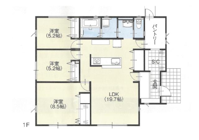 detached 茨城県坂東市沓掛 地図を見る