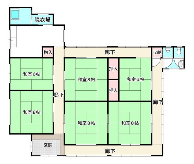 detached 茨城県かすみがうら市下稲吉 地図を見る